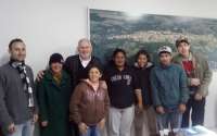 Guaraniaçu - Alunos do Projeto “Centro Dia” desenvolvido em parceria com a APAE visitam prefeito