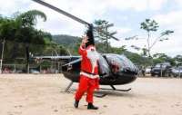 Falso Papai Noel que roubou helicóptero em SP é preso na Bahia