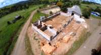 Nova Laranjeiras - Segue a construção do Barracão Para Feira na Comunidade de Divisor