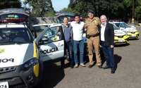 Guaraniaçu - Município recebe novas viaturas para as Polícias Civil e Militar