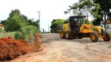 Reserva do Iguaçu - Obras inicia cascalhamento em ruas da Vila Rural