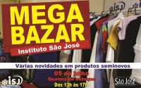 Laranjeiras - Instituto São José realiza bazar na próxima quarta dia 05