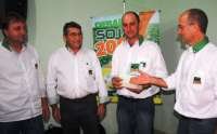 Laranjeiras - Campeão do &quot;Desafio Soja 200+&quot; da Coprossel produziu quase 220 sacas da oleaginosa por alqueire