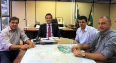 Reserva do Iguaçu - Prefeito e Deputado solicitam financiamento para pavimentação e calçamento