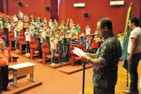 Laranjeiras - Quase 300 jovens recebem certificado de dispensa do Serviço Militar