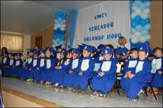 Pinhão - Centro Municipal de Educação Infantil Orlando Diogo realiza formatura