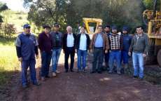 Nova Laranjeiras - Iniciado Perfuração de poço artesiano na comunidade de linha Sarandi
