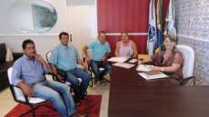 Catanduvas - Prefeita realiza reunião com a presidente da Câmara e Vereadores
