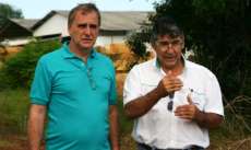 Secretário Danilo Giacobo e presidente da Coprossel Paulo Pinto