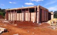 Nova Laranjeiras - Construção da USF do Xagú em pleno andamento