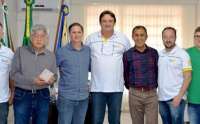 Guaraniaçu - Governador do Rotary Club visita o município