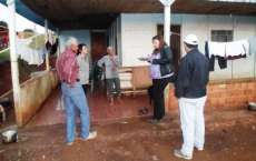 Reserva do Iguaçu - Assistência Social visita famílias no interior e faz levantamento dos prejuízos gerados pelas Chuvas