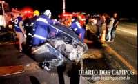 Cantagalo - Acidente em Ponta Grossa mata cantagalenses - Cuidado, cenas fortes