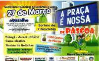 Pinhão - Neste domingo dia 26, tem &quot;A Praça é Nossa de Páscoa&quot;, Não perca
