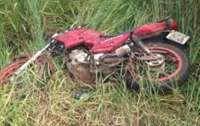 Virmond - Motocicleta com placas de Laranjeiras do Sul é encontrada abandonada