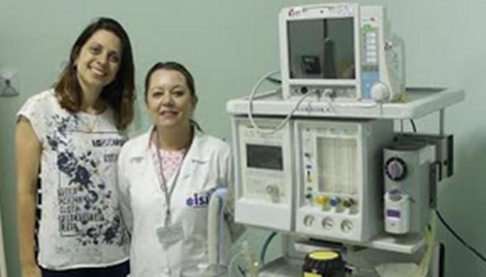 Laranjeiras - Instituto São José adquire novo e moderno equipamento de anestesia com doações de notas fiscais