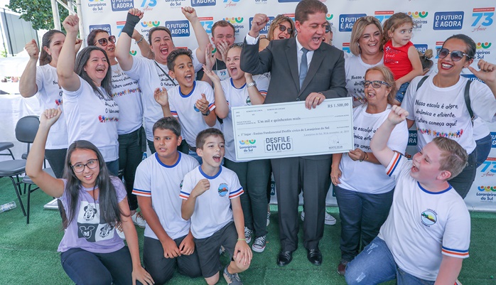Laranjeiras - Cemei Divina Providência e Escola Leocádio Correia são os vencedores do concurso em homenagem aos 73 anos da cidade