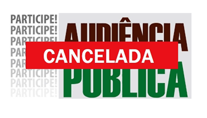 Guaraniaçu - Município CANCELA Audiência Pública da Revisão do Plano Diretor Municipal
