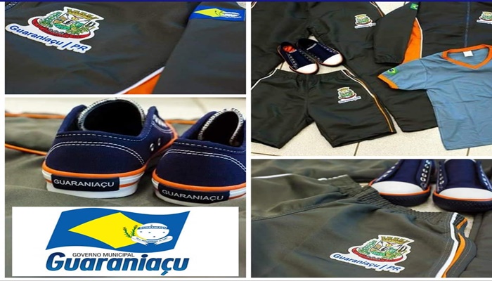 Guaraniaçu - Governo Municipal fará entrega de uniformes escolares
