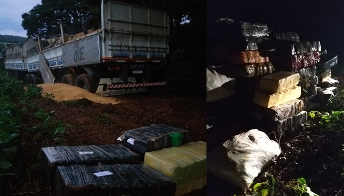 Campo Bonito - Polícia Militar de Guaraniaçu apreende mais de 5 toneladas de maconha