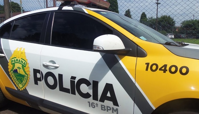 Pinhão - PM prende homem com mandado de homicídio pela Comarca de Guarapuava 