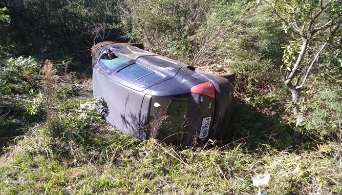 Pinhão - Motorista de veículo placas de Pinhão morre em acidente na PR 456
