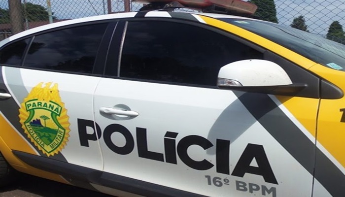 Pinhão - PM prende indivíduos que furtaram bandejas de mudas da Prefeitura Municipal