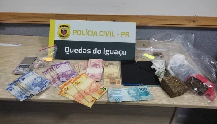 Quedas - Polícia Civil prende dois traficantes