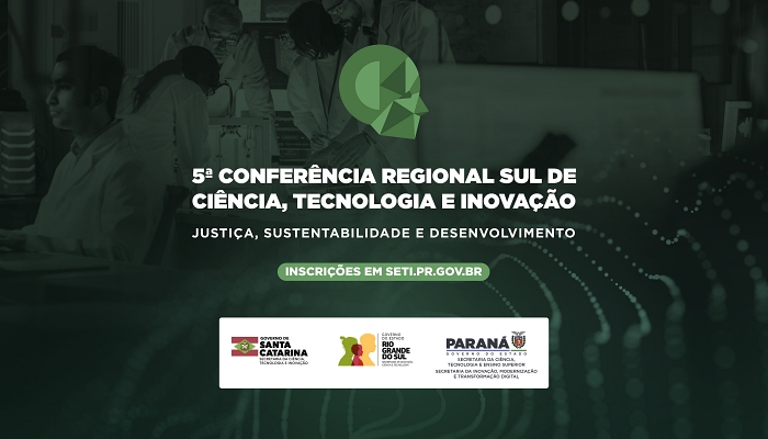 Inscrições para conferência regional de ciência, tecnologia e inovação terminam na quarta
