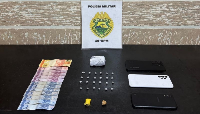 Pinhão - Operação Policial desarticula Ponto de Venda de drogas