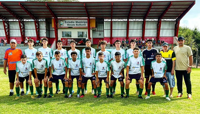 Guraniaçu - Equipe Sub-16 do Futebol de Campo está na semifimal do campeonato Bom de Bola 2024