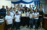 Laranjeiras - Câmara presta homenagem aos professores, alunos e funcionários da Escola Leocádio José Correia