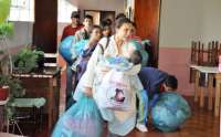 Laranjeiras - Famílias desalojadas pelas chuvas voltam para casa e recebem cuidados do Governo Municipal