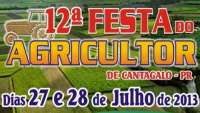 Cantagalo - Confira a programação para a Festa do Agricultor, neste final de semana