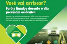 Blitz Campanha Farol Ligado será realizada em junho na BR 277