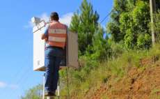 Laranjeiras - Radar na BR 158 é danificado por vândalos