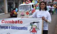 Pinhão - Semana de Combate à exploração sexual infanto-juvenil encerra com caminhada