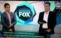 Um dos mais conceituados comentaristas do Brasil, Paulo Vinicius Coelho, desmaia ao vivo no Fox Sports. Assista