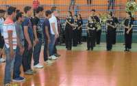 Candói - Em cerimônia, 125 jovens candoianos são dispensados do serviço militar