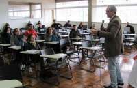 Laranjeiras - Professor Gaudêncio Frigotto palestra para comunidade acadêmica e professores da rede básica