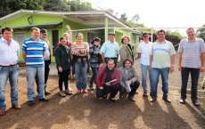 Campo Bonito - Equipe técnica realiza visita técnica ao município de Virmond na Cooperativa Colervi