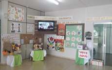 Rio Bonito - Concurso de Cartazes dos alunos da Rede Municipal sobre Alimentação Saudável já estão expostos para votação