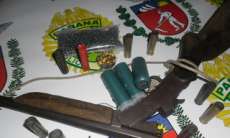 Nova Laranjeiras - PM prende motorista embrigado e ainda seu pai, por porte ilegal de arma de fogo