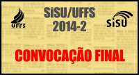 Laranjeiras - 4ª chamada para matrícula do Processo Seletivo 2014-2 da UFFS