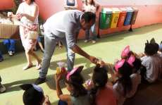 Cantagalo - Crianças da rede pública têm Páscoa antecipada