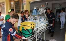 Morre bebê que foi socorrido com helicóptero