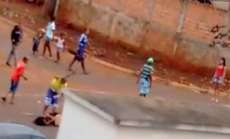 No Paraná, mulher é brutalmente agredida. Veja o vídeo