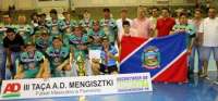 Reserva do Iguaçu - Futsal vence Chopinzinho e é campeão da III Taça A. D. Mengisztki Força Livre