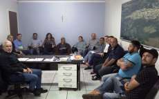 Guaraniaçu - Prefeito reúne equipe para discutir as ações administrativas