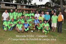 Palmital - Mercado Fryder é o grande campeão do 1 º Campeonato de Futebol de Campo